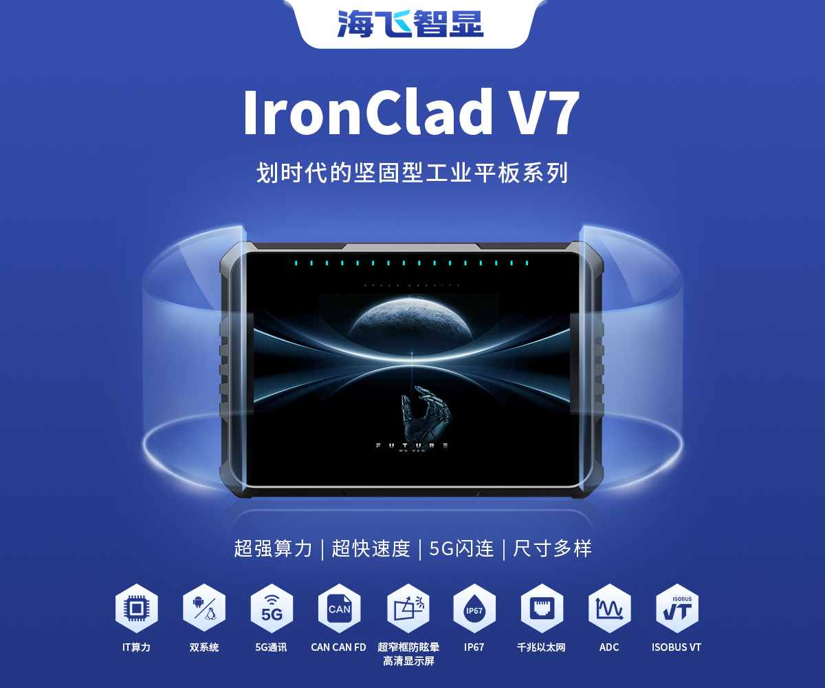 7寸 IronClad V7 車載平板